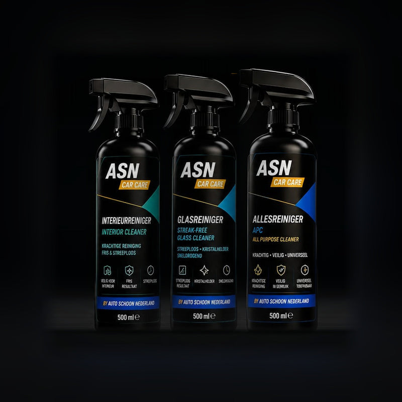 ASN Care Interieur Starter Kit, drie flessen van 500 ml
