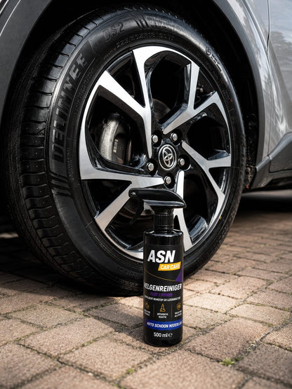 ASN Car Care Velgenreiniger voor een schoongemaakte lichtmetalen velg